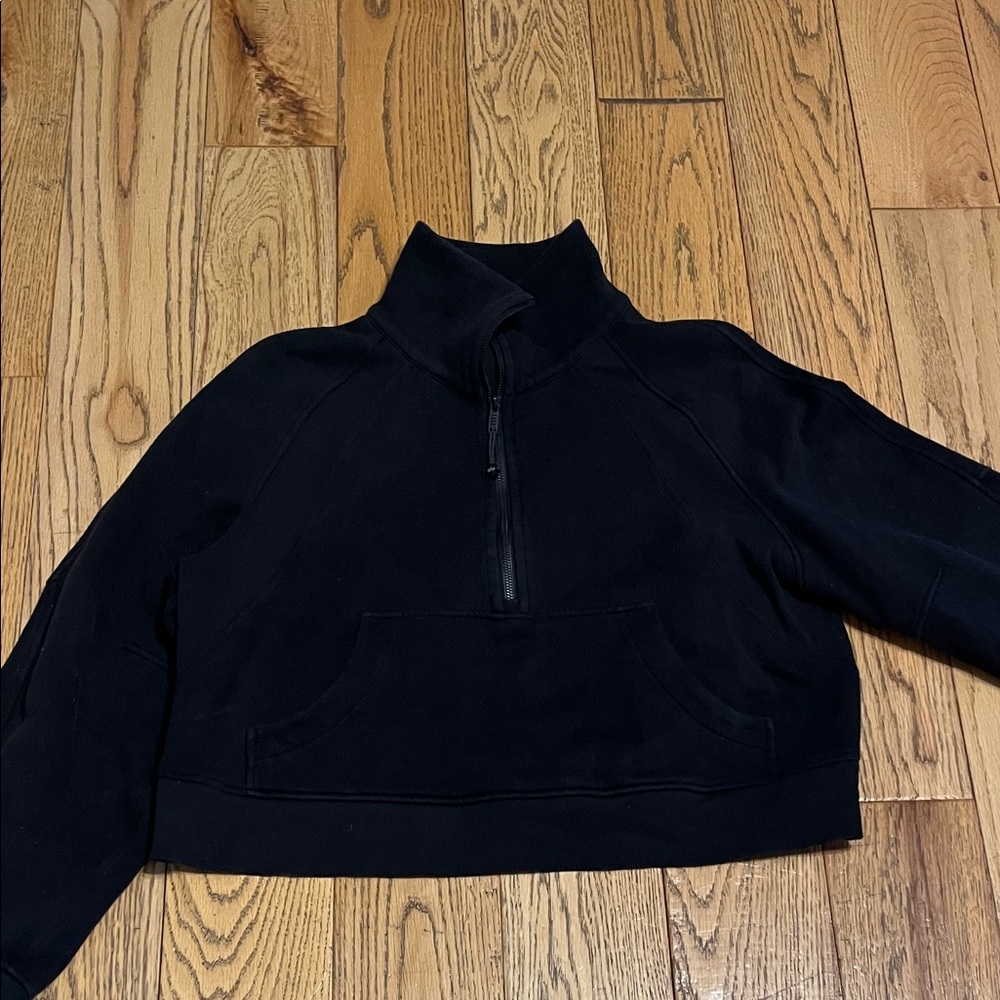 Lululemon Scuba Cropped Quarter-zip